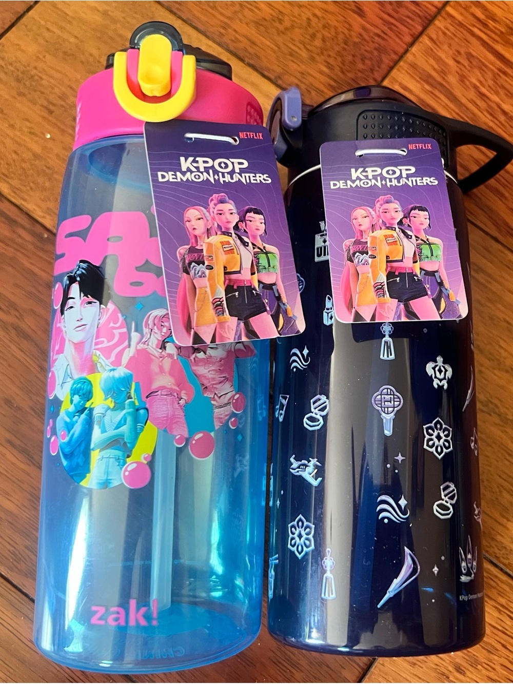 K-Pop Demon Hunters Zak Water Bottles
